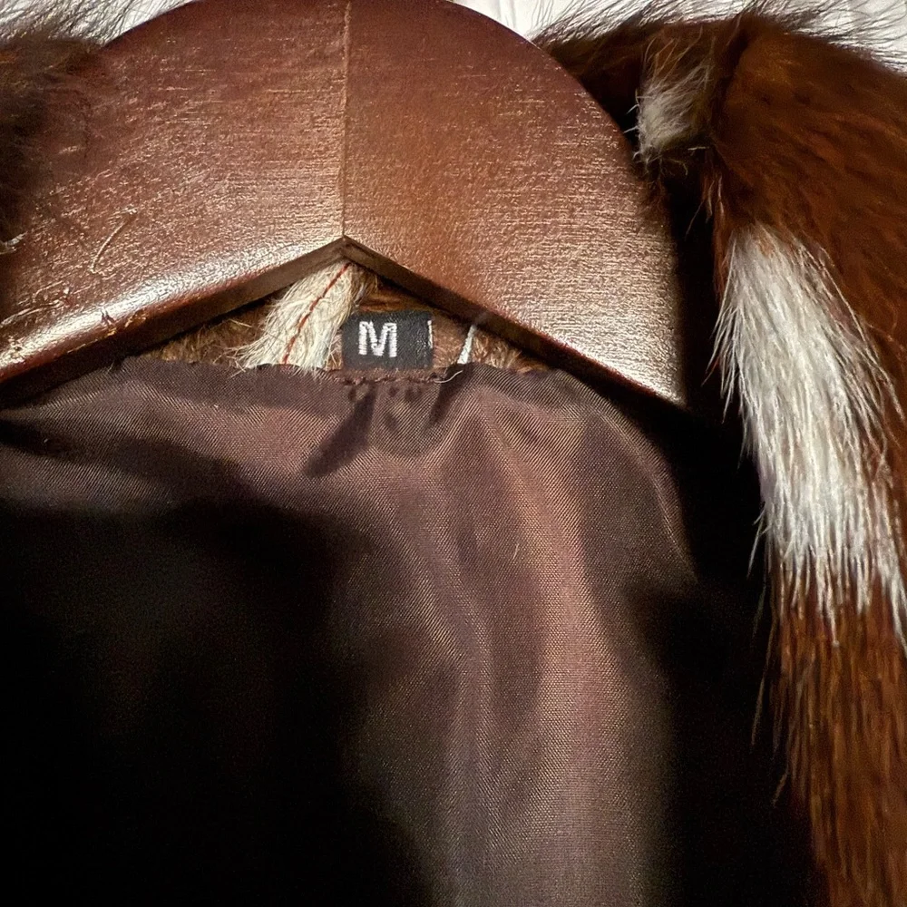 Real Cowhide Hair on Hide Western Jacket Womens New - Picture 7 of 11